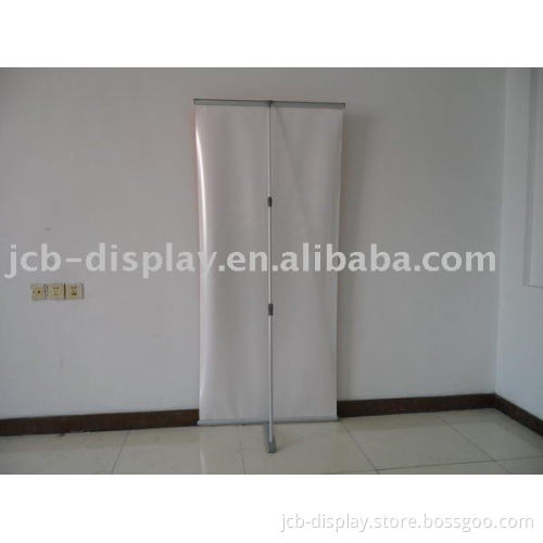 L banner stand with retractable pole(JCB3-5)